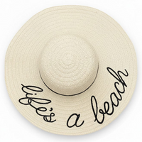 Life's A Beach Floppy Hat