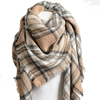 Frayed Edge Blanket Scarf