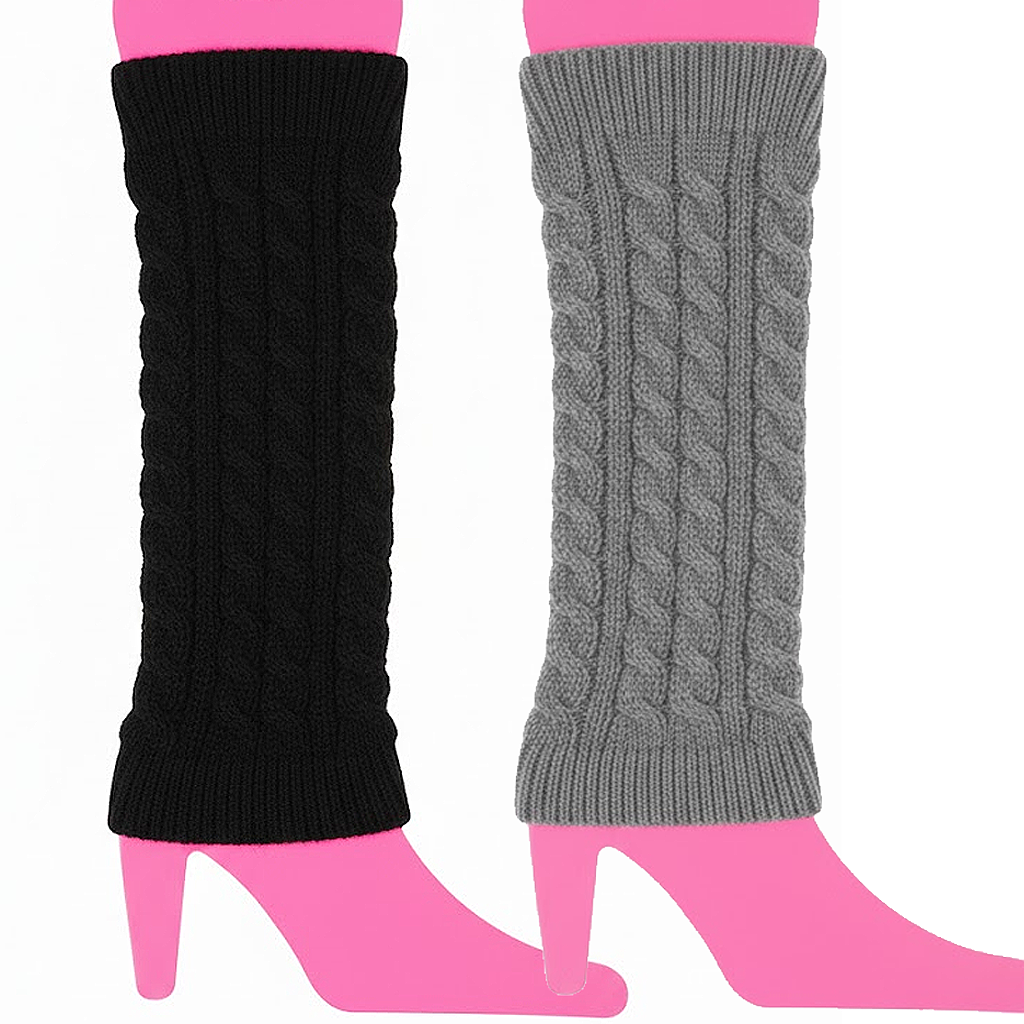 Cable Knit Boot Socks