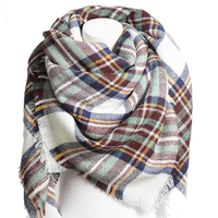 Frayed Edge Blanket Scarf