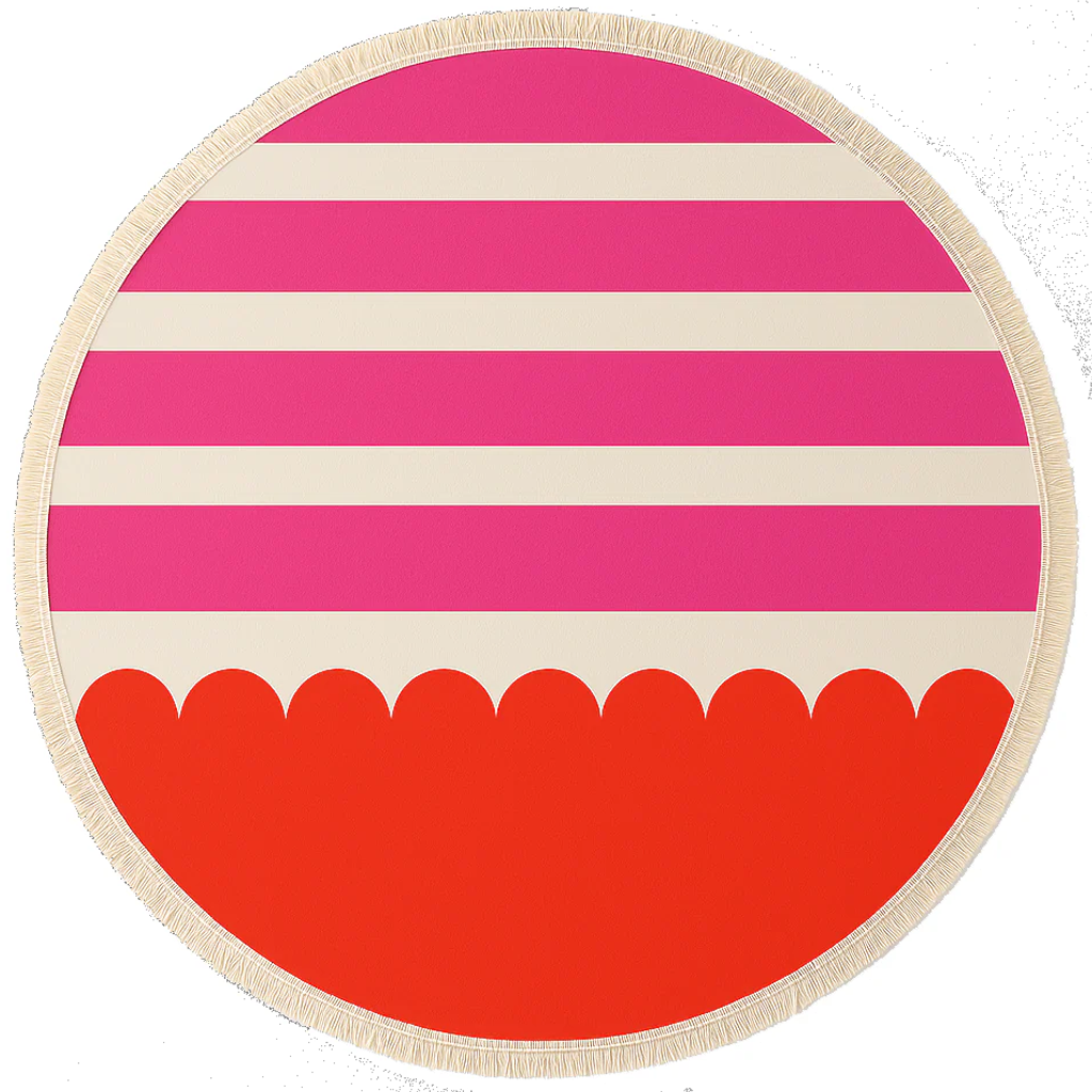 Round Beach Towel
