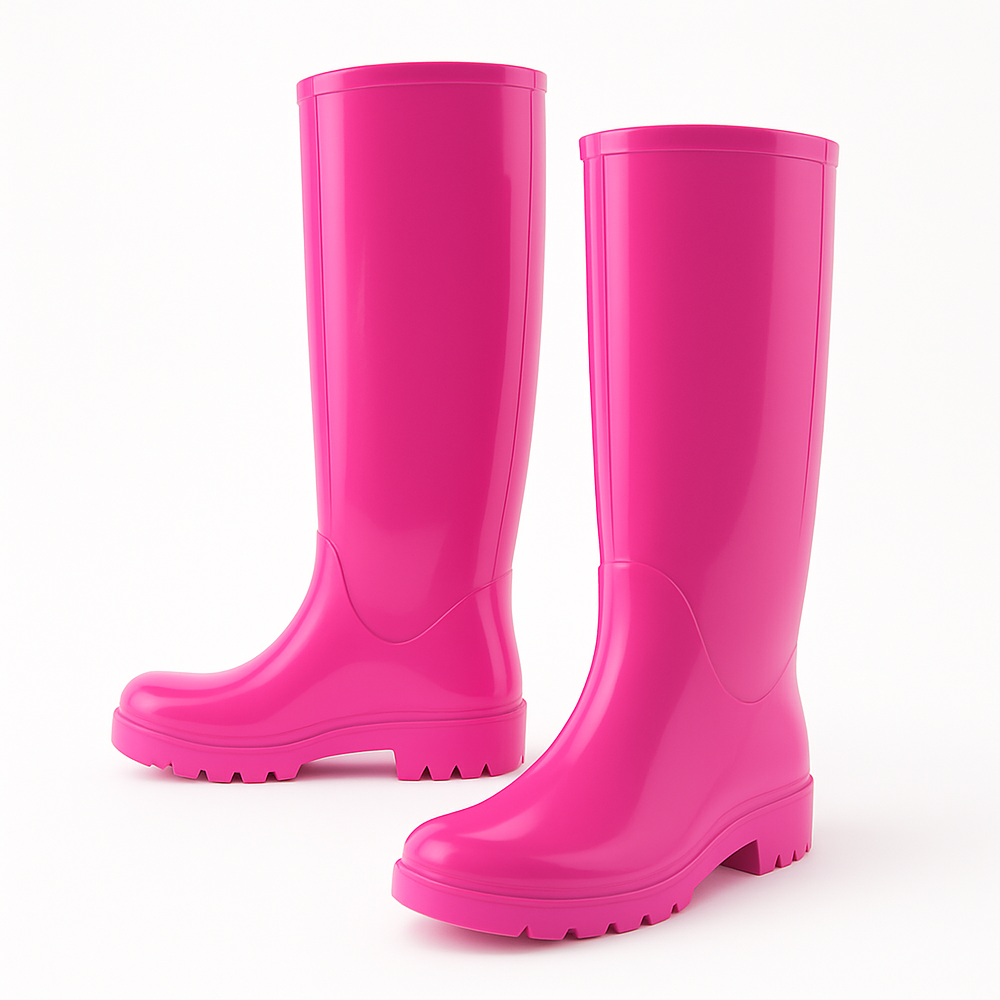 Tall Rubber Rain Boots