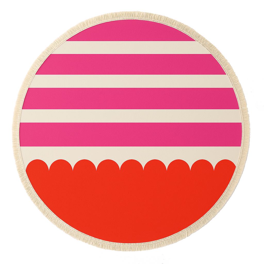 Round Beach Towel