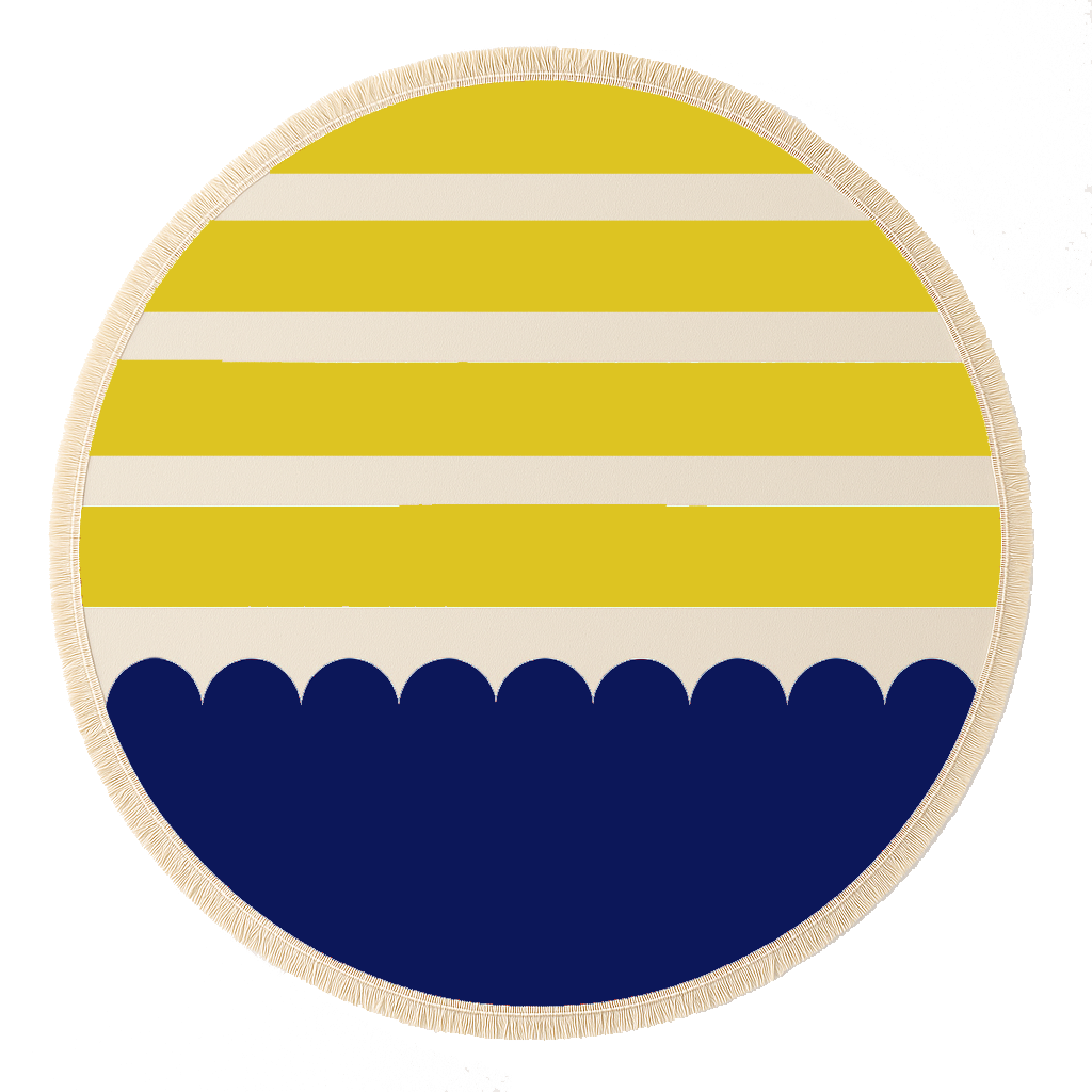 Round Beach Towel