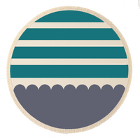 Round Beach Towel