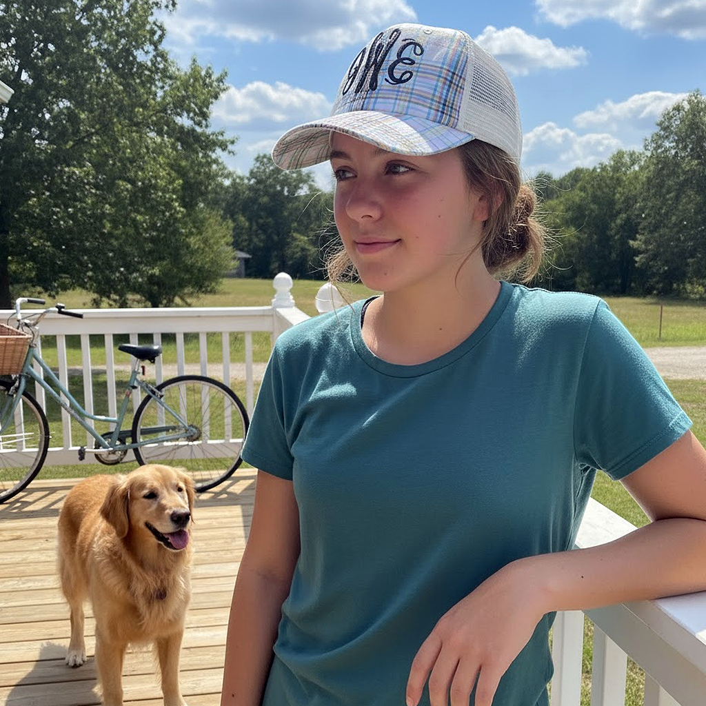 Plaid Baseball Hat