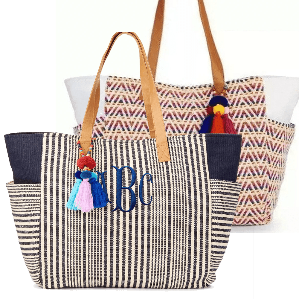 Canvas Beach Tote