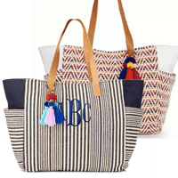 Canvas Beach Tote