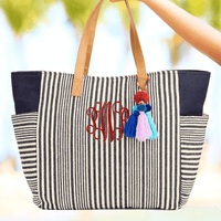 Canvas Beach Tote