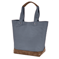 Canvas Boater Tote Bag