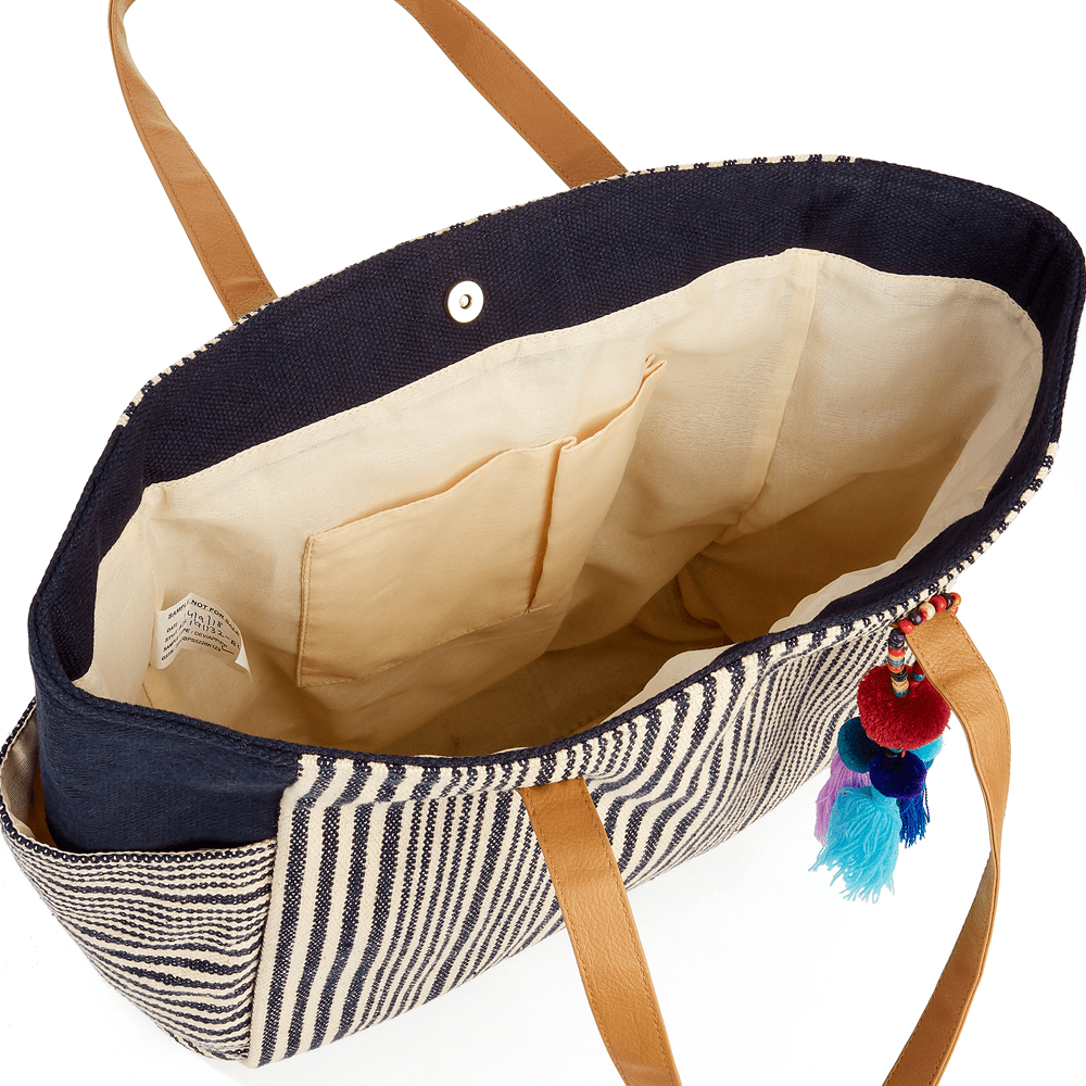 Canvas Beach Tote