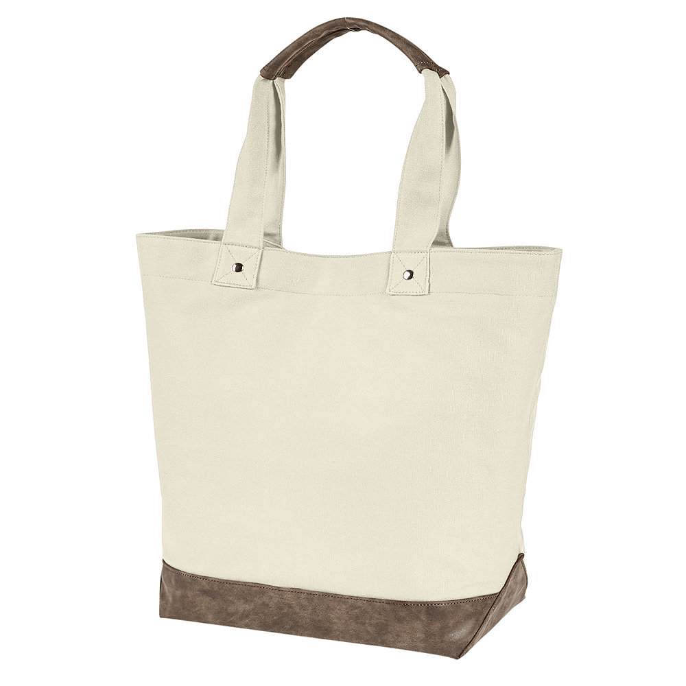 Canvas Boater Tote Bag