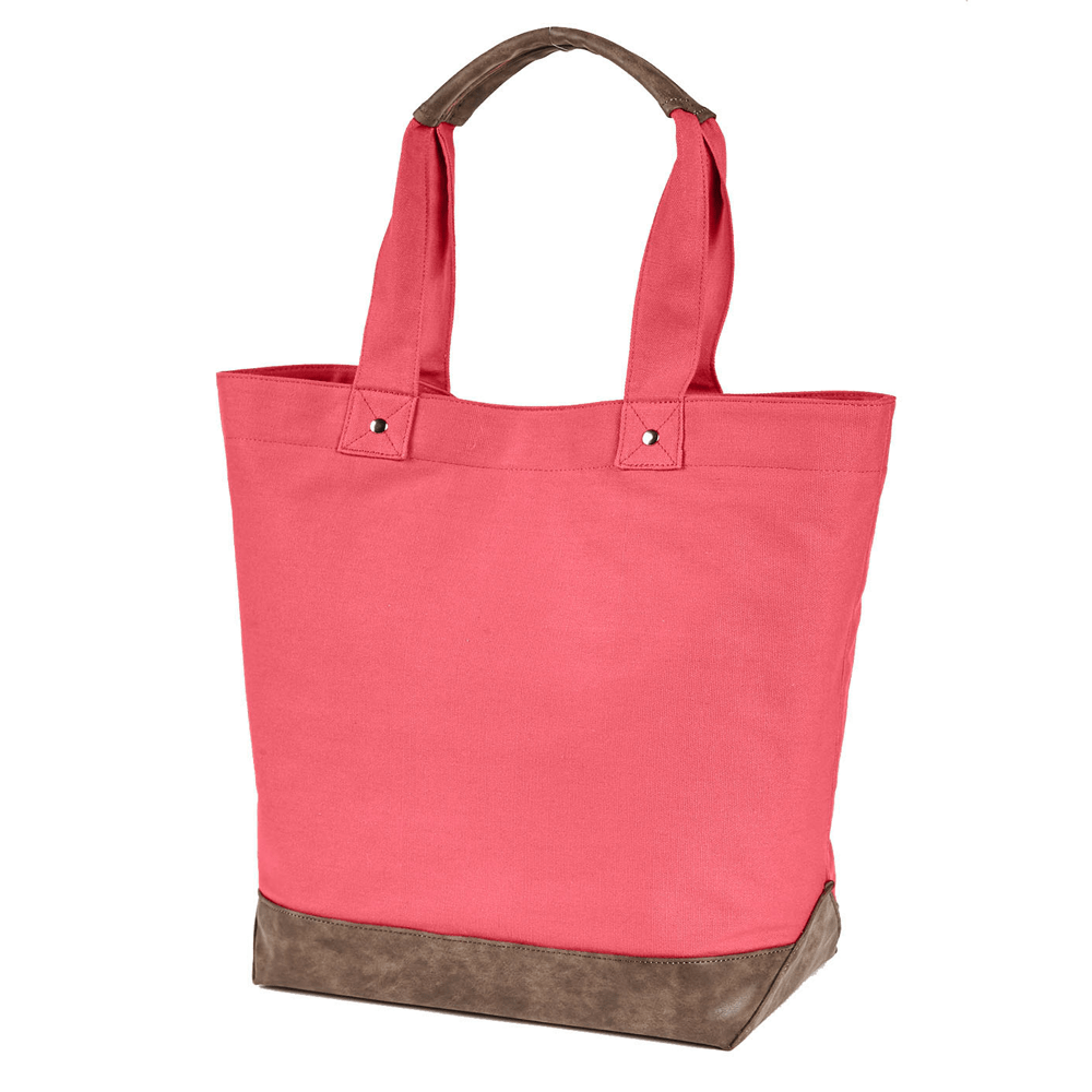 Canvas Boater Tote Bag