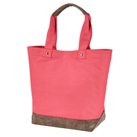 Canvas Boater Tote Bag