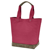 Canvas Boater Tote Bag