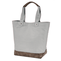 Canvas Boater Tote Bag
