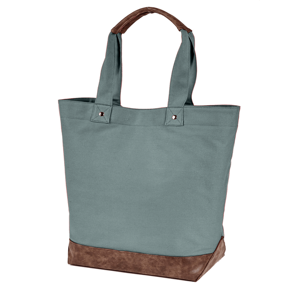 Canvas Boater Tote Bag