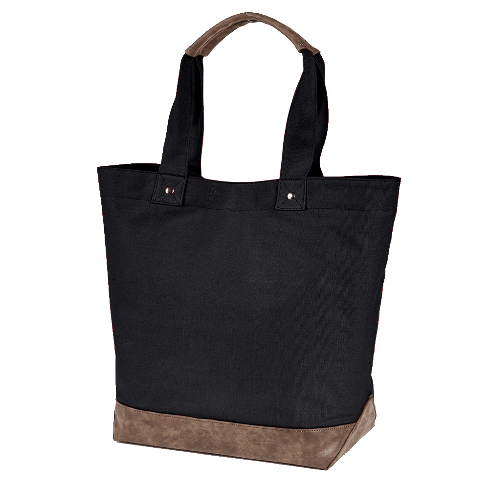 Canvas Boater Tote Bag