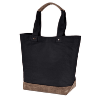 Canvas Boater Tote Bag