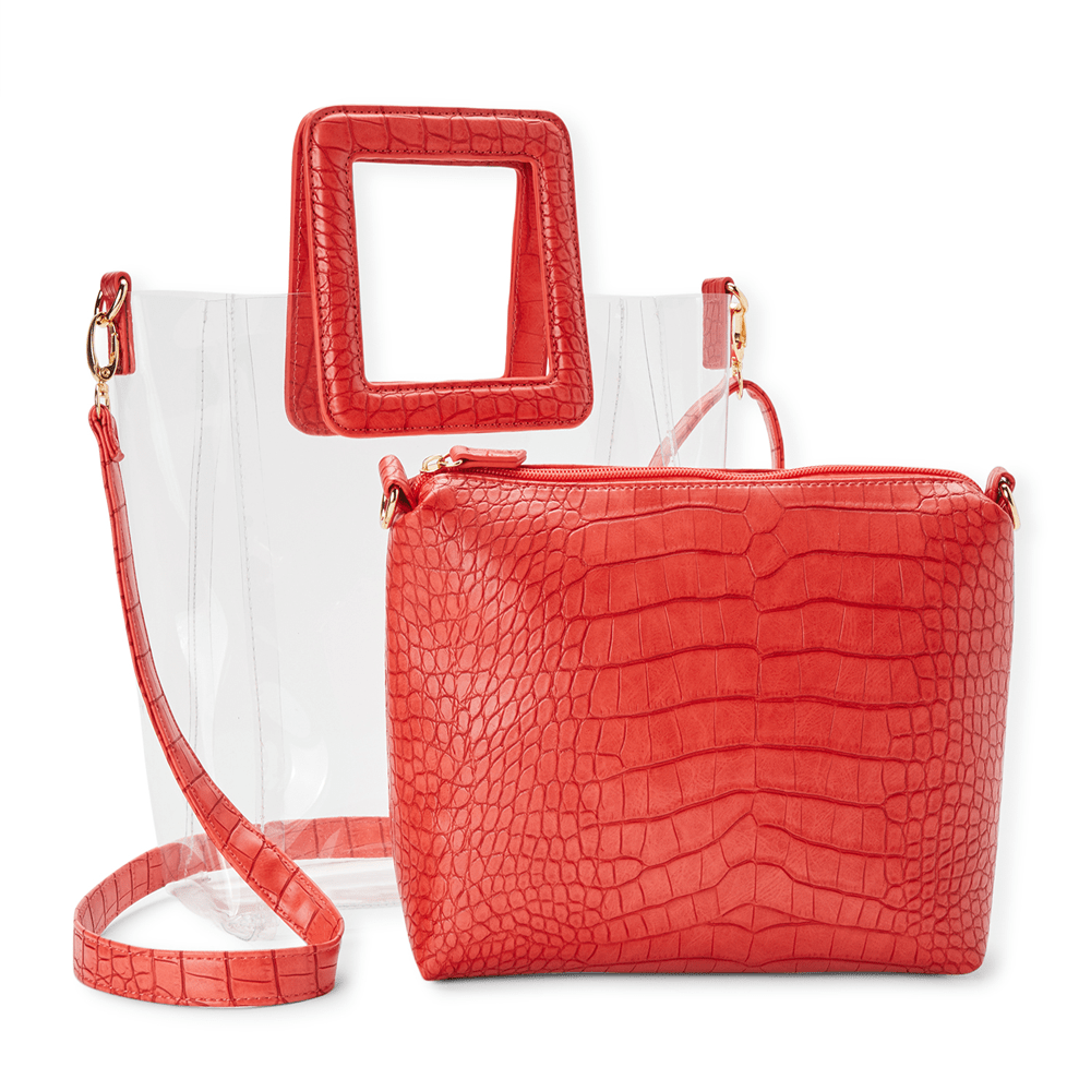 Clear Rory Tote Purse