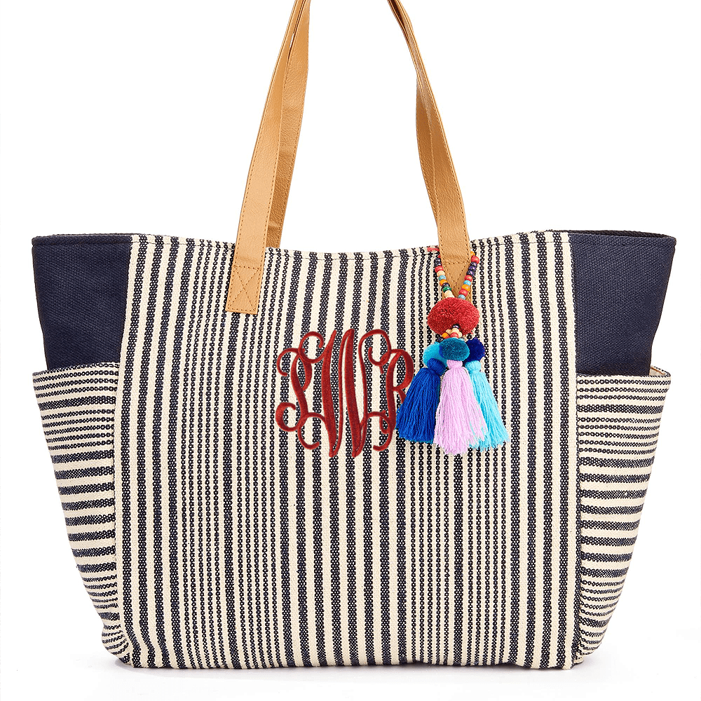 Canvas Beach Tote