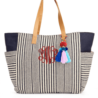 Canvas Beach Tote
