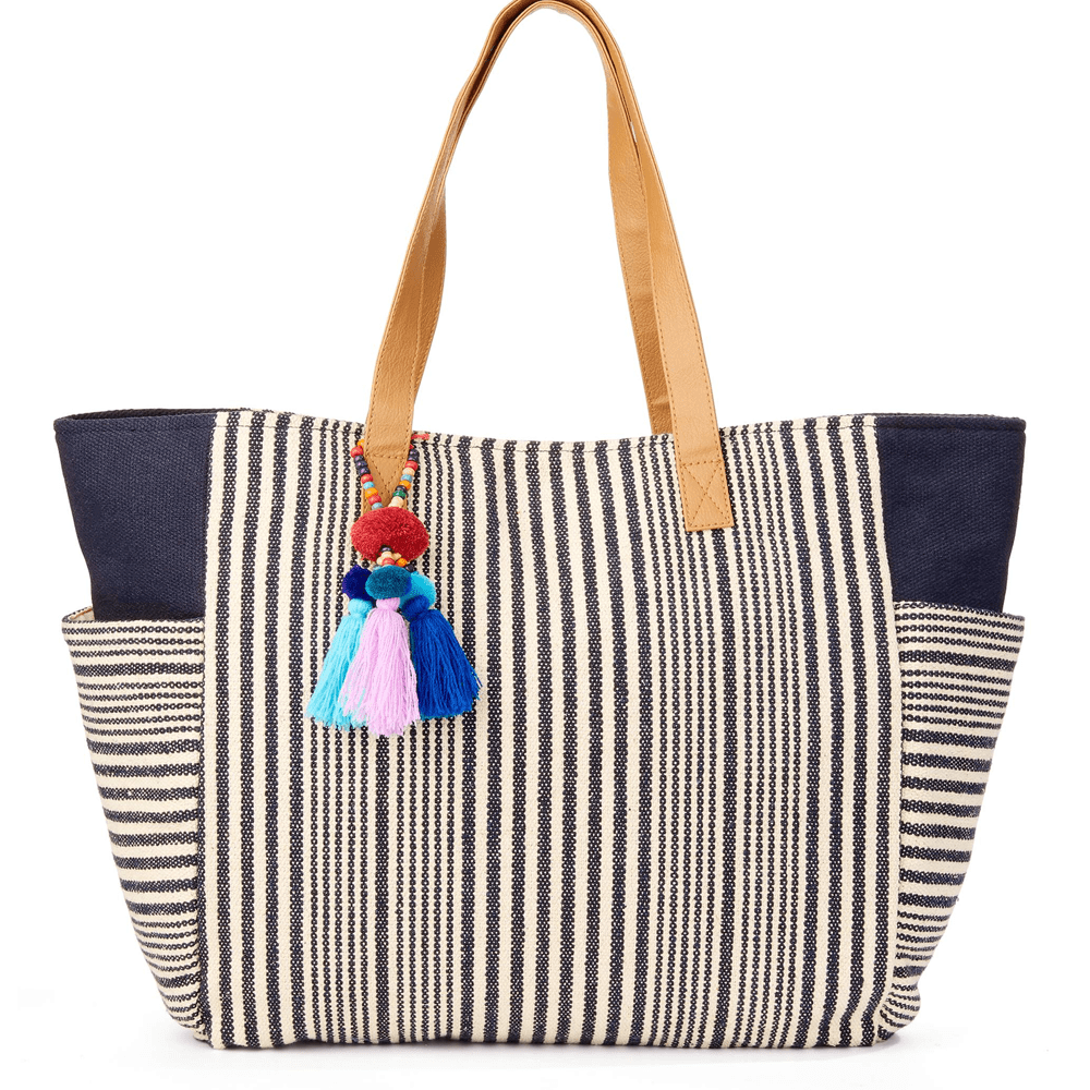Canvas Beach Tote