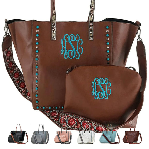 Tweed Chain Handbag – Just Monograms, LLC