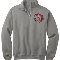 Cadet Collar Quarter Zip Pullover