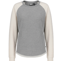 Hi Lo Raglan Crew Sweatshirt