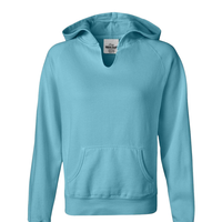 Comfort Colors V-Neck Hoodie Sweatshirt