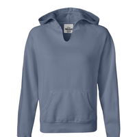 Comfort Colors V-Neck Hoodie Sweatshirt