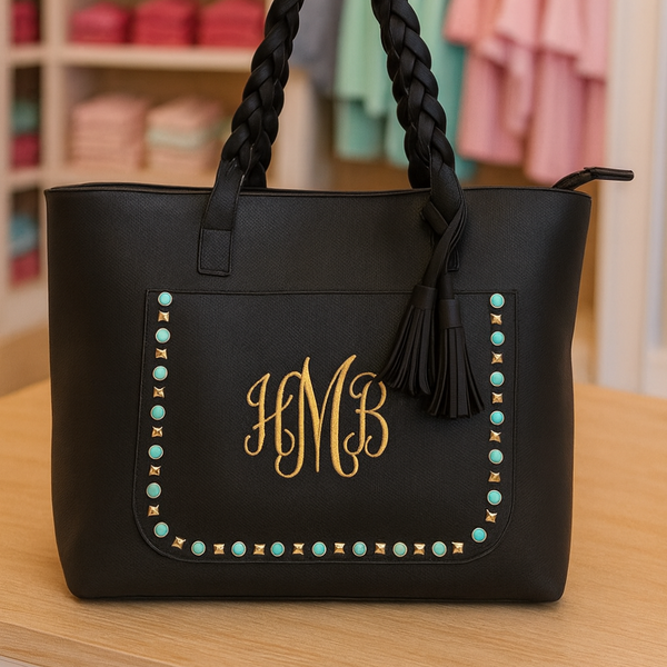 Black Shoulder Strap Purse