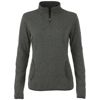 Ladies Heathered Fleece Pullover