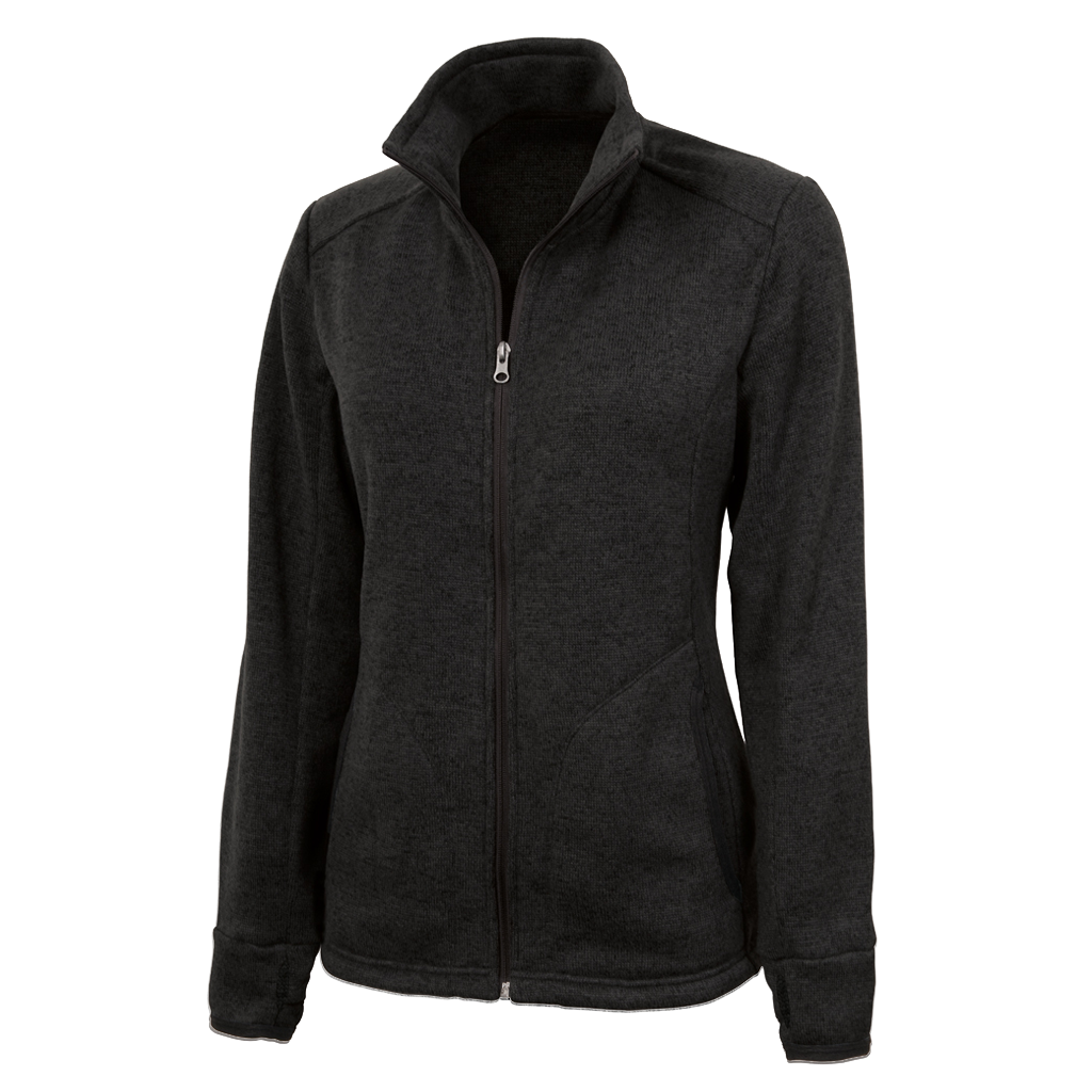 Ladies Heathered Fleece Jacket - NURSE
