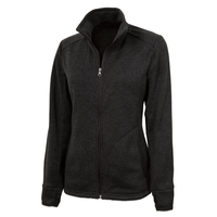 Ladies Heathered Fleece Jacket - NURSE