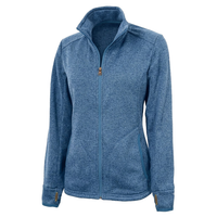 Ladies Heathered Fleece Jacket - NURSE