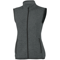 Ladies Heathered Fleece Vest