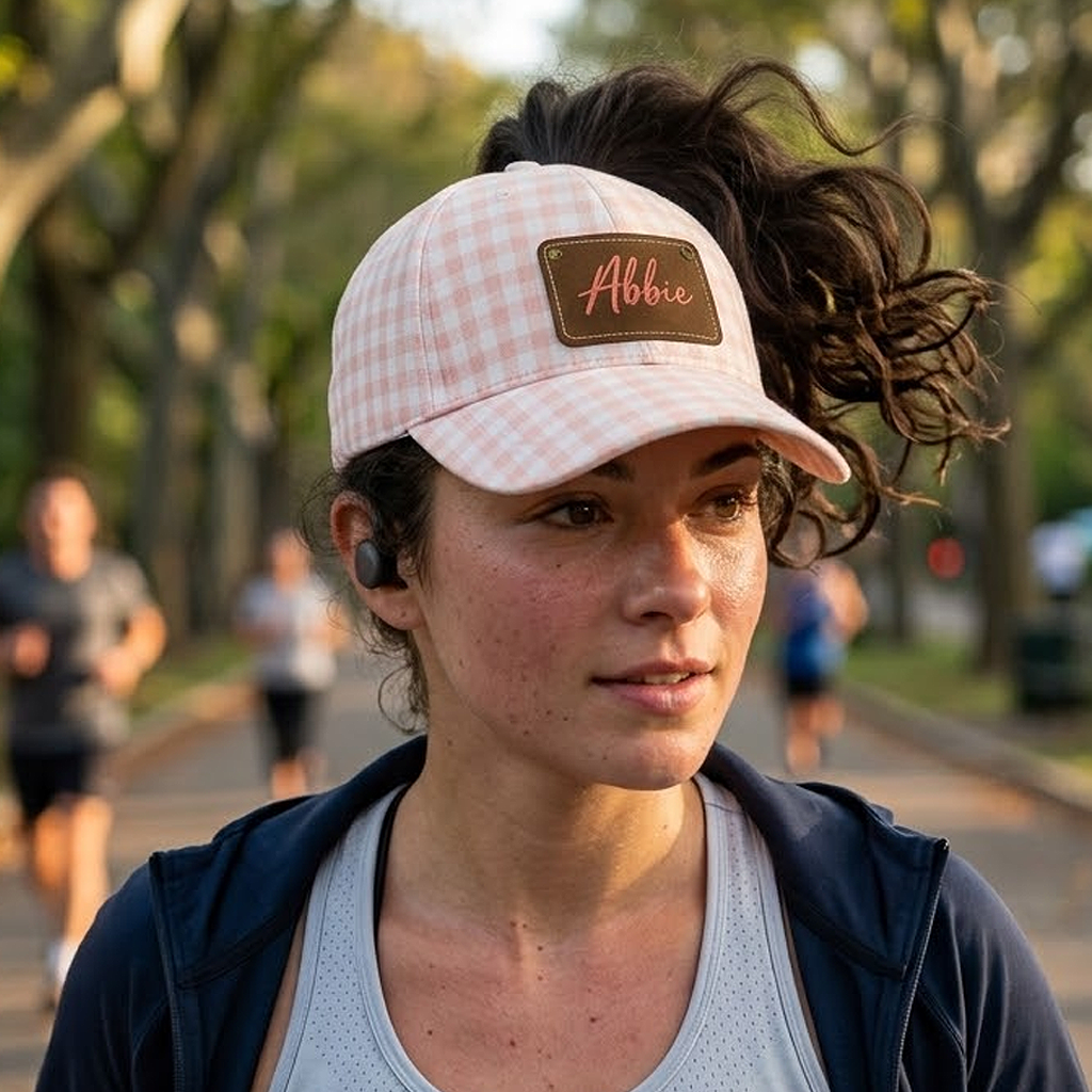 GINGHAM Classic Ladies Baseball Hat