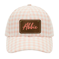 GINGHAM Classic Ladies Baseball Hat