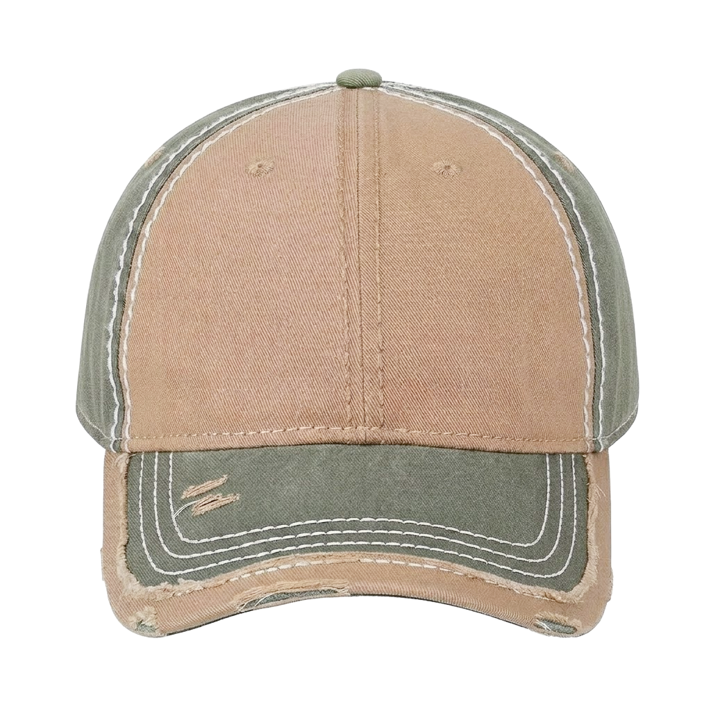 COLOR BLOCK Twill Baseball Hat
