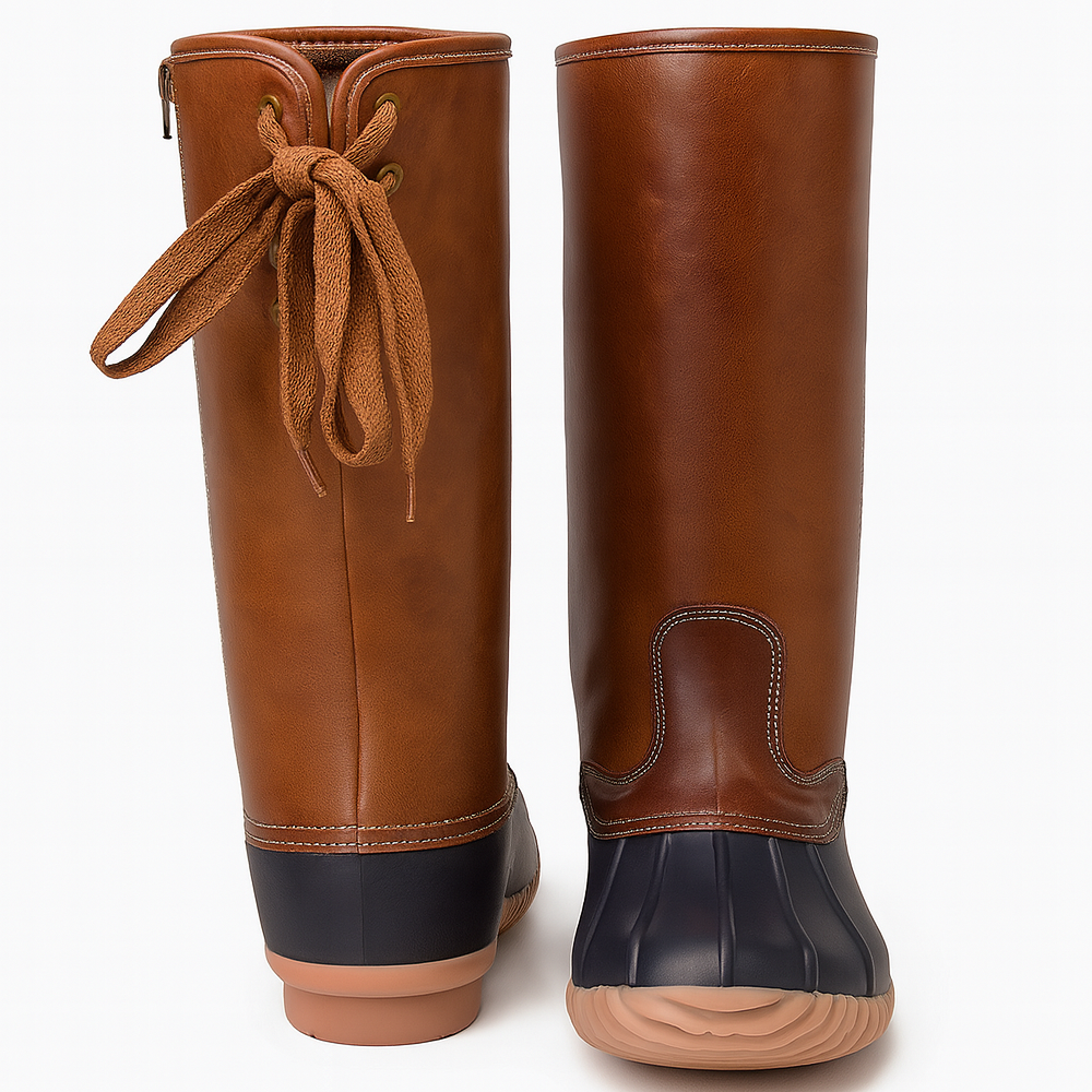 Lace Up Duck Boots