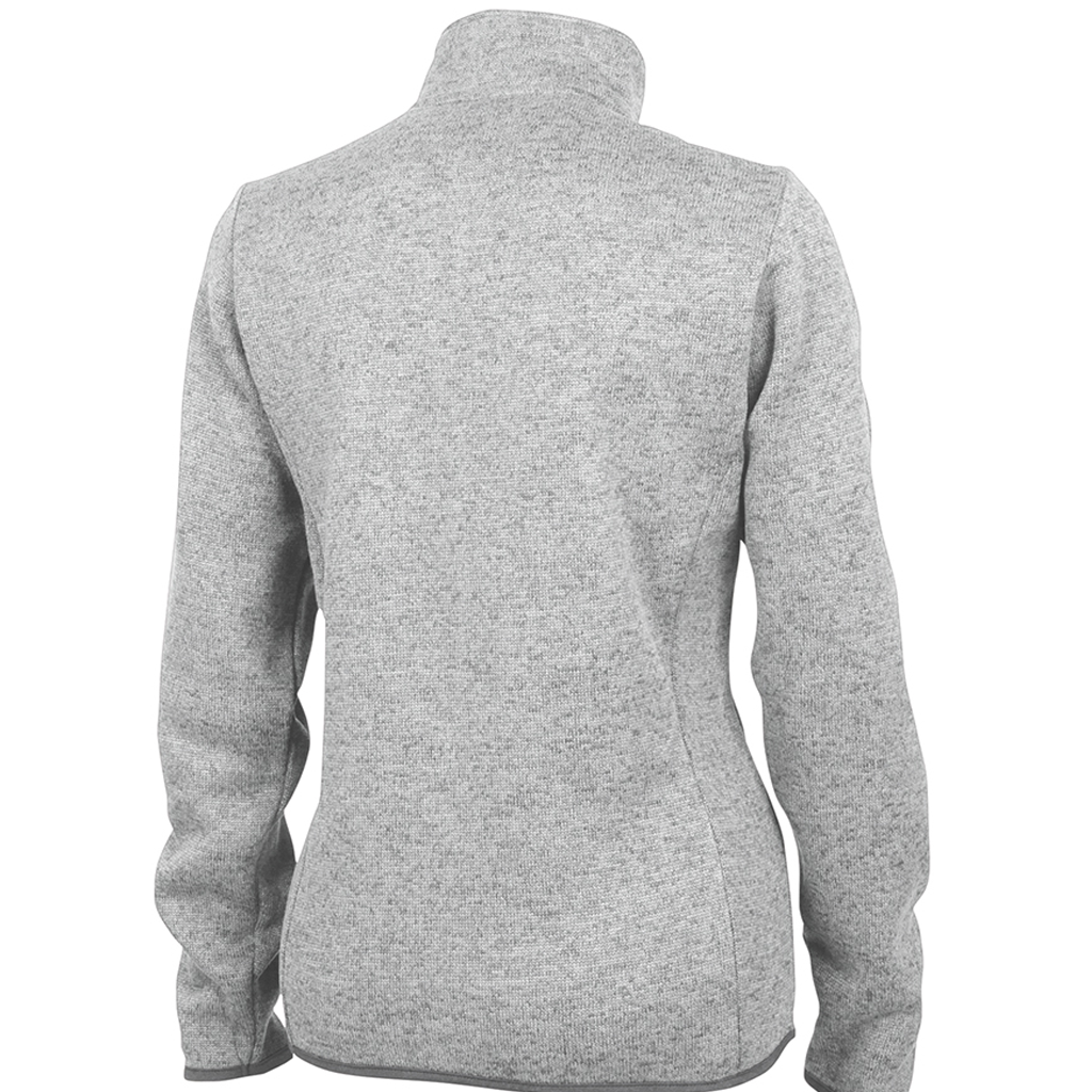 Ladies Heathered Fleece Pullover