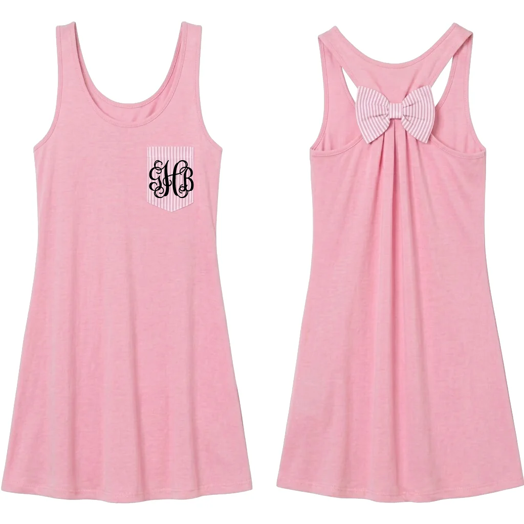 Sleeveless Sundress & Beach Coverup