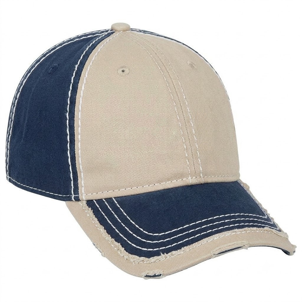 COLOR BLOCK Twill Baseball Hat