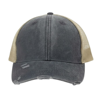 Distressed Frayed Trucker Hat