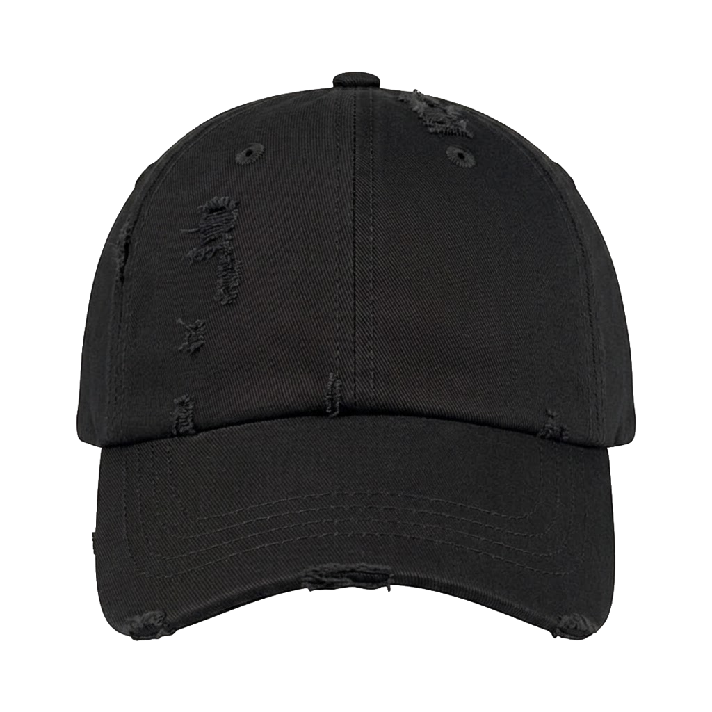 Rugged Frayed Baseball Hat