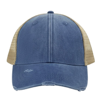Distressed Frayed Trucker Hat