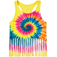 Fringe Tie Dye Tank Top