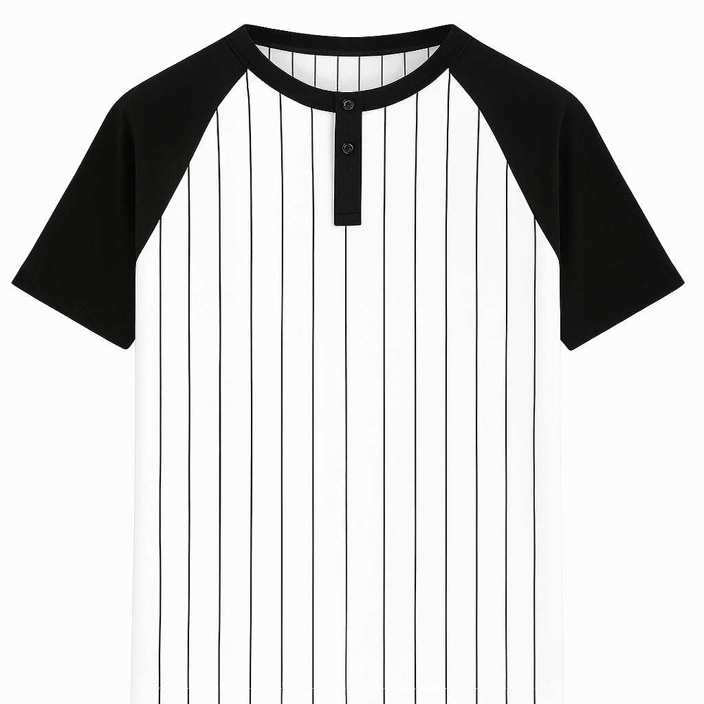 Raglan Henley Tee Shirt